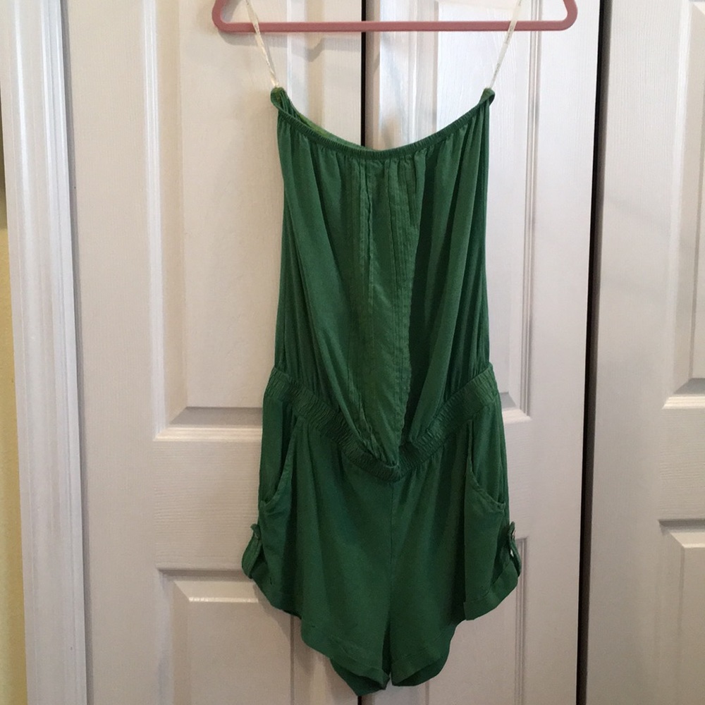 Gypsy strapless romper